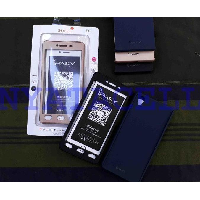 Baru Case Protect 360 Vivo Y51 Y51L Slim Hard/Ipaky/Full Body/Casing Ready Stock