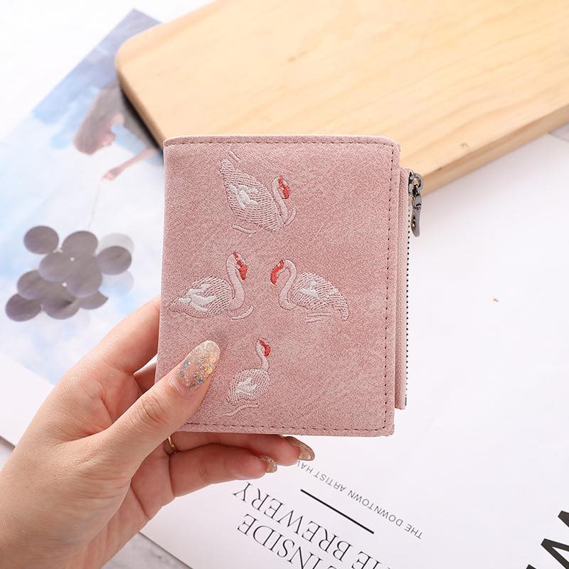 Dompet Bioaqua motif flamigo #C182-1