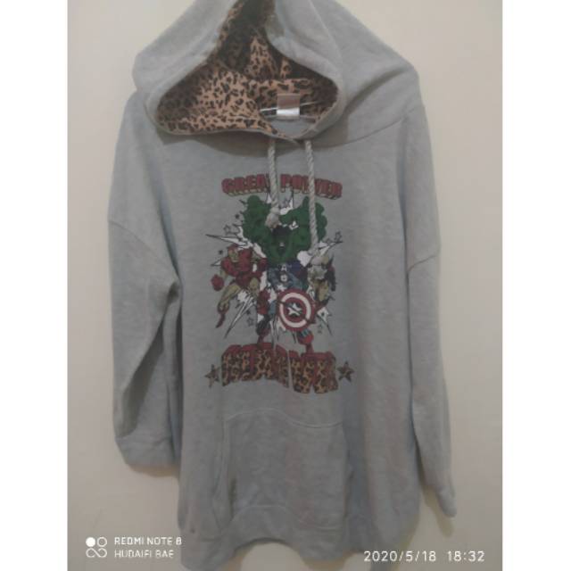 Preloved hoodie Marvel