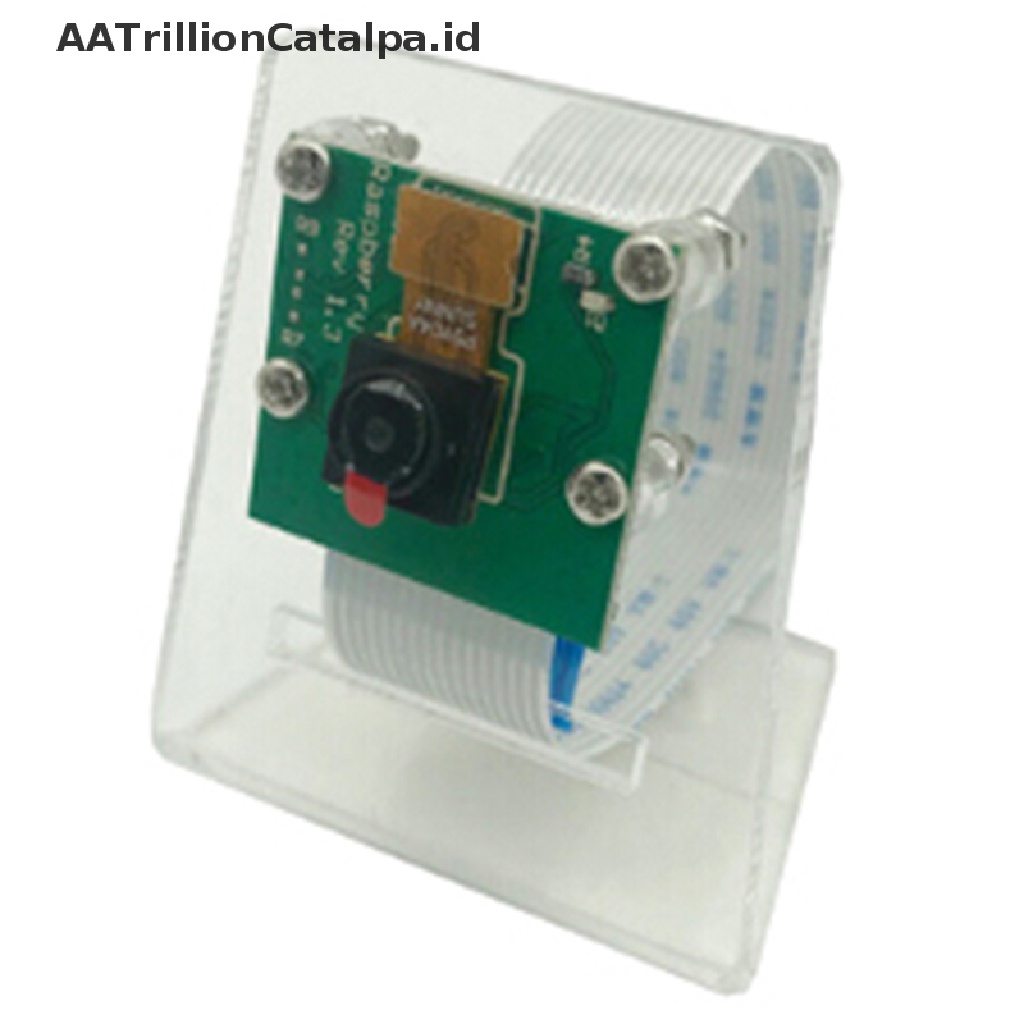 (AATrillionCatalpa) Bracket Akrilik Transparan Holder Kamera Untuk Raspberry Pi