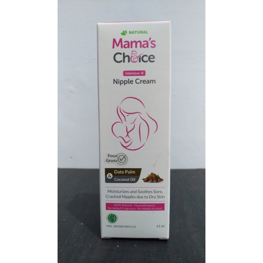 Mama's Choice Intensive Nipple Cream (Krim Puting Lecet - Aman untuk Bayi)