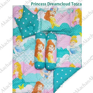 Quilting Princess Bed Set Bedcover Bayi Aurora Cinderella Snow White Belle Cinderela bedcover bantal guling bedding bedset selimut