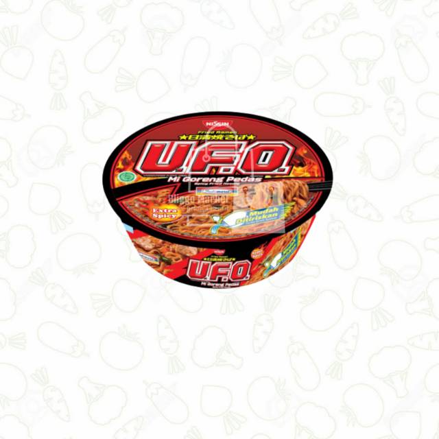 

Indomaret Ufo Mi Goreng Pedas 92G