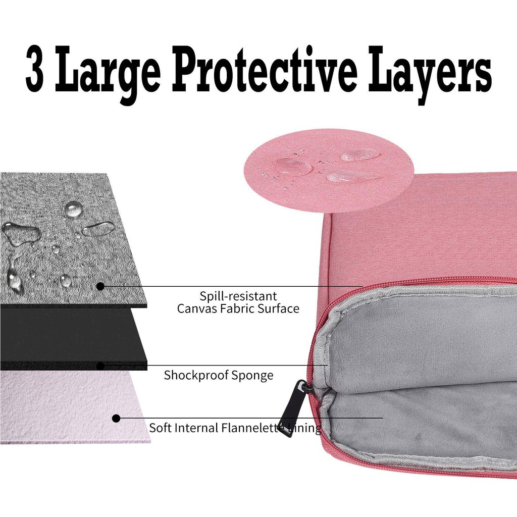 Tas Laptop / Softcase Nylon 15.6 inch Sleeve Case