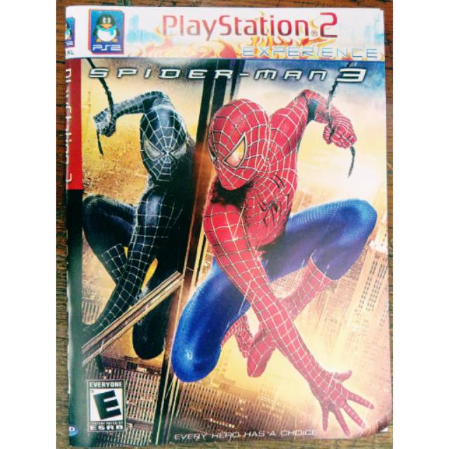 Kaset Ps2 Game Spiderman 3 (Playstation 2)