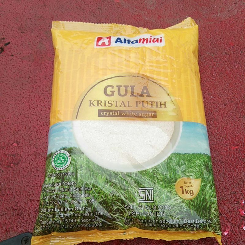 

Gula pasir 1kg