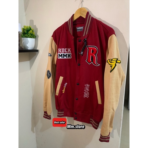 Varsity Jacket Baseball Vintage  - Jaket Varsity - Jaket Baseball Pria Wanita Original-04