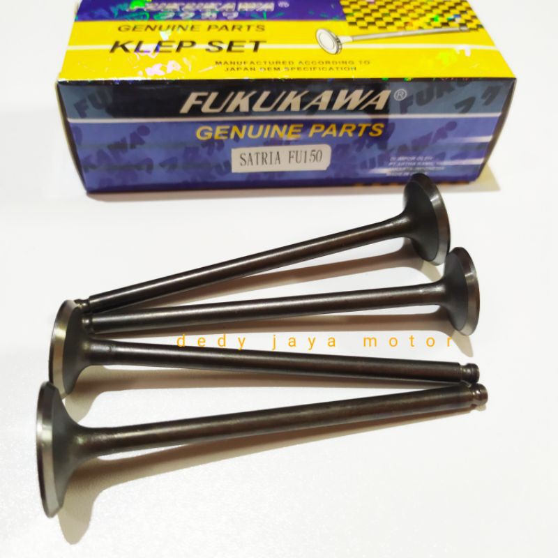 PAYUNG KLEP SATRIA FU 150 1SET 4PCS ORINGAL FUKUKAWA GENUINE PARTS