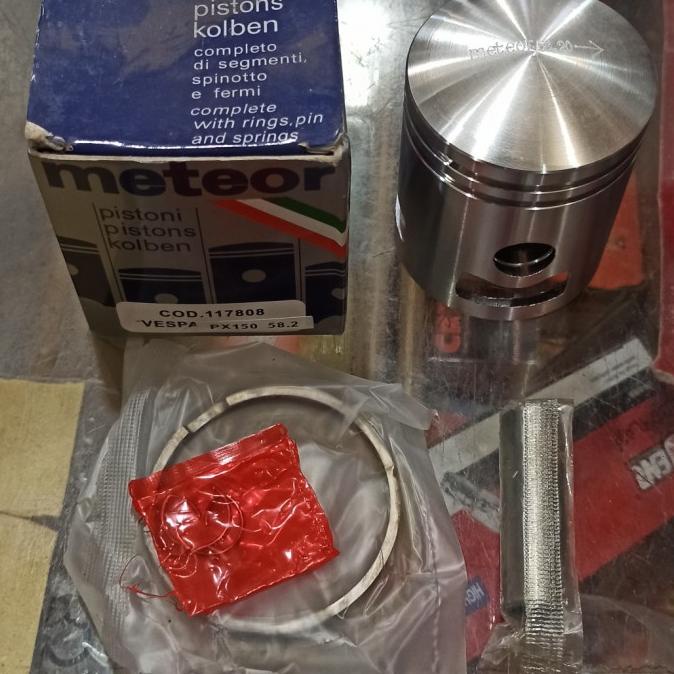 COD ORIGINAL piston seher vespa excel px merk METEOR PREMIUM ASLI