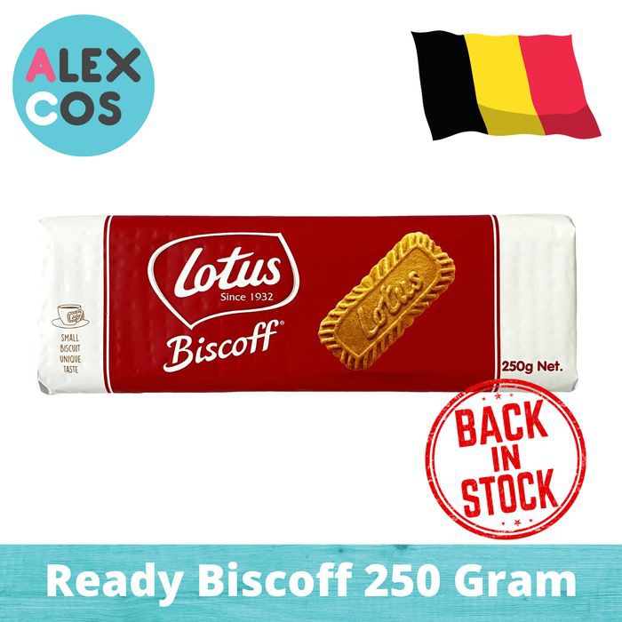 

Lotus Biscoff Caramel Biscuit 250 Gram Biskuit Karamel