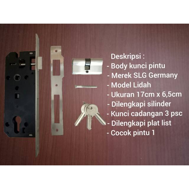 Body Kunci Pintu 1 SLG Germany