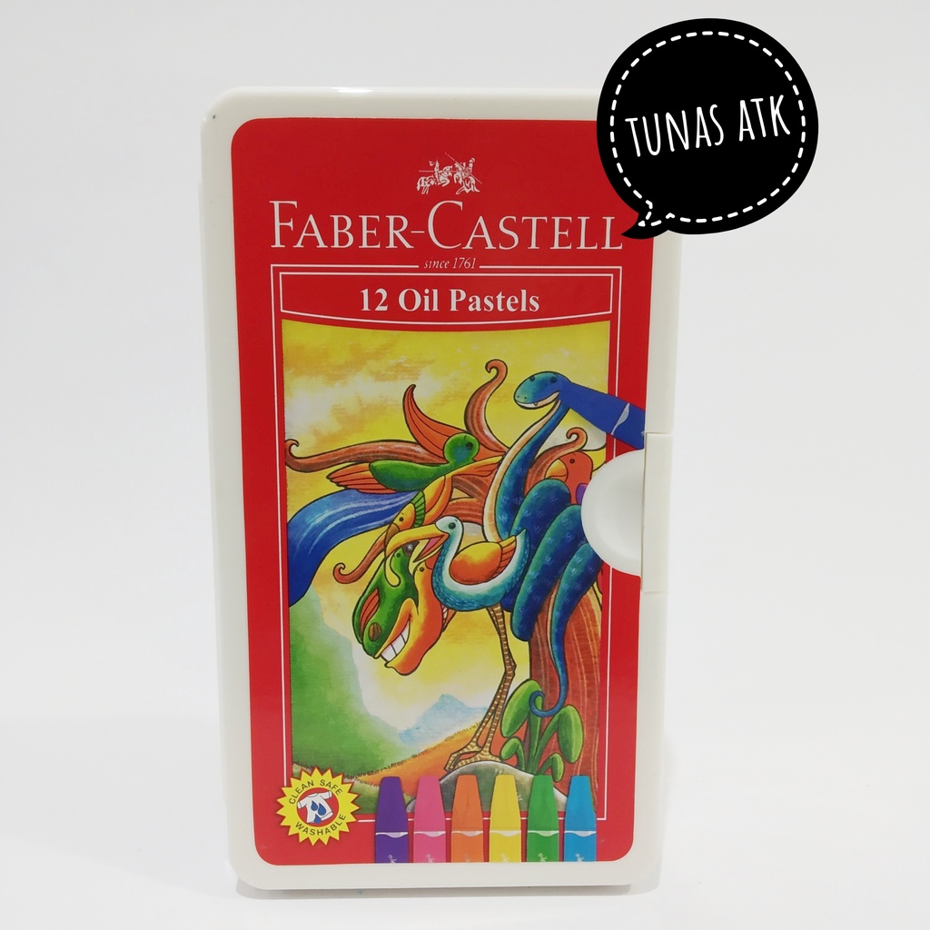 

FABER CASTELL 12 OIL PASTELS