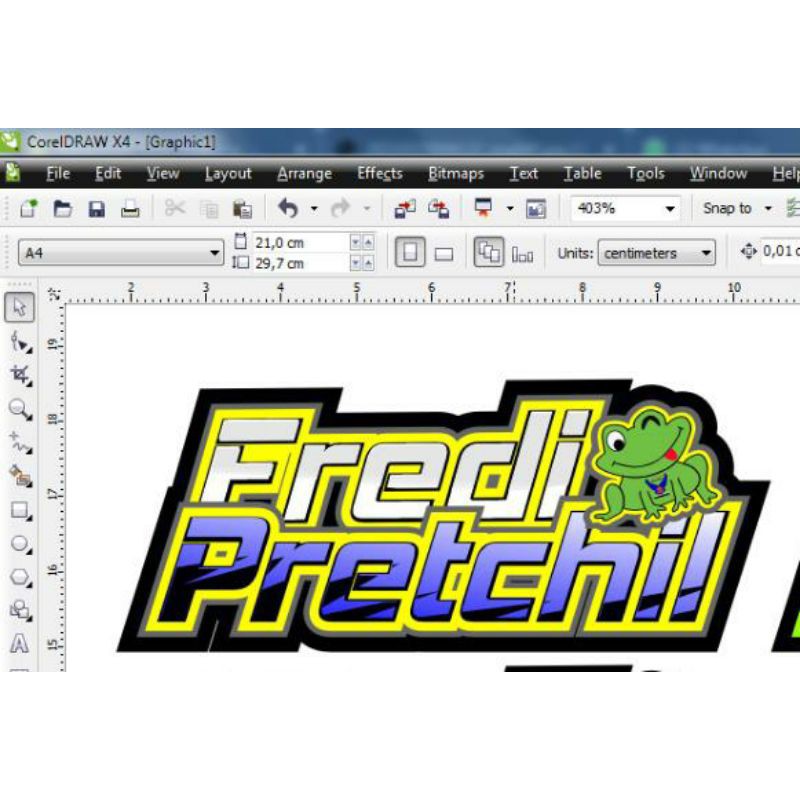 

sticker digital printing vinyl a3 cutting pola manual desain bebas suka suka tanpa laminasi