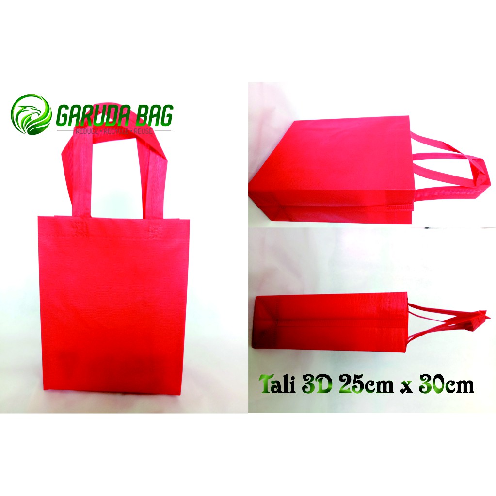 

Goodie bag, Tas souvenir, Tas promosi, Tali 3Dimensi | 1 Lusin (isi 12pcs)