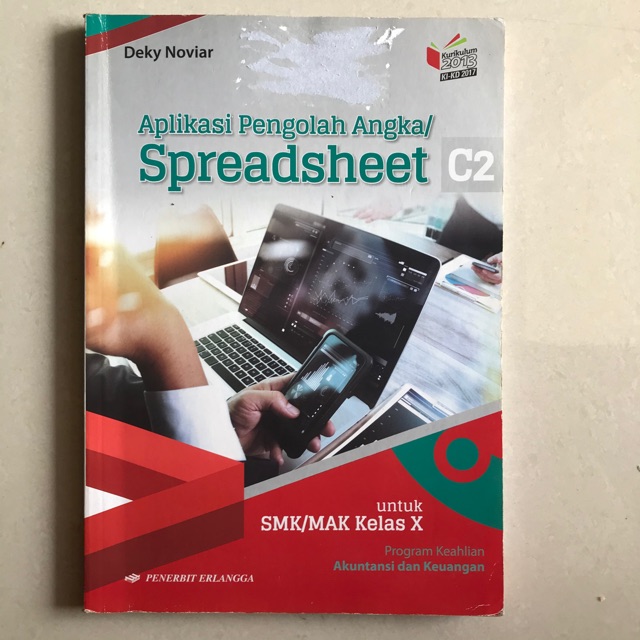 PRELOVED BUKU SPREADSHEET KELAS 10