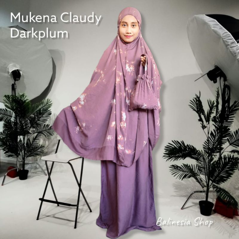 MUKENA BALI SMOKE ATAS JUMBO KATUN RAYON