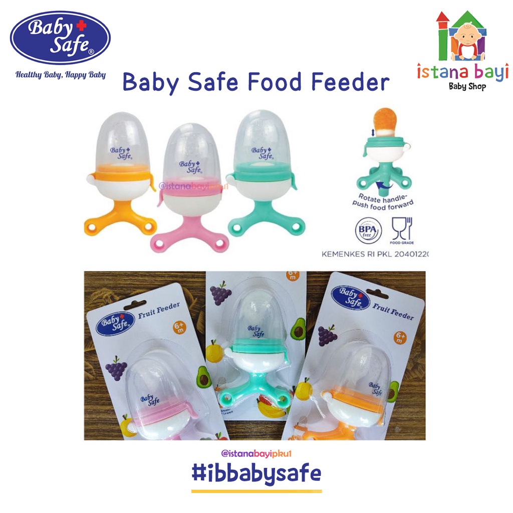 Baby Safe JP033 Fruit feeder - Juice feeder Empeng Dot Buah Anak Bayi