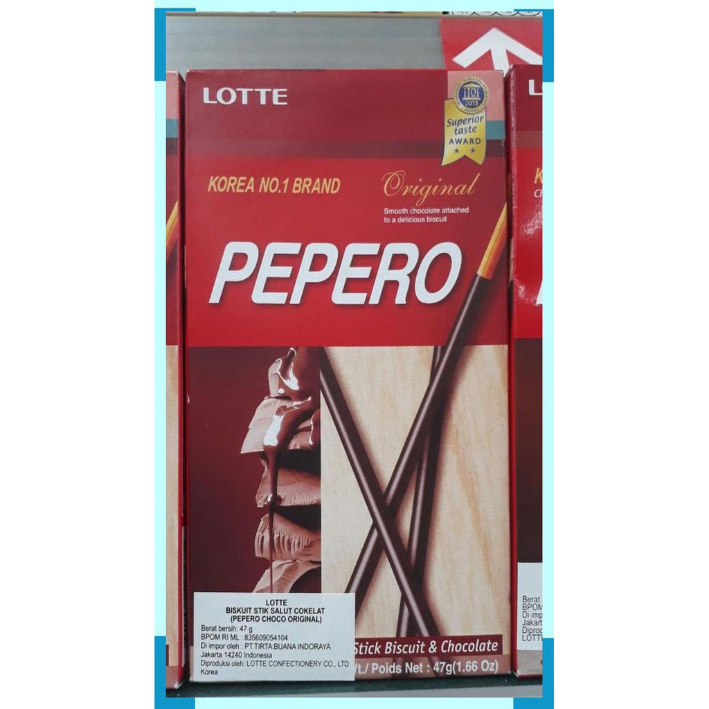 

Pepero import rasa original 47 gram