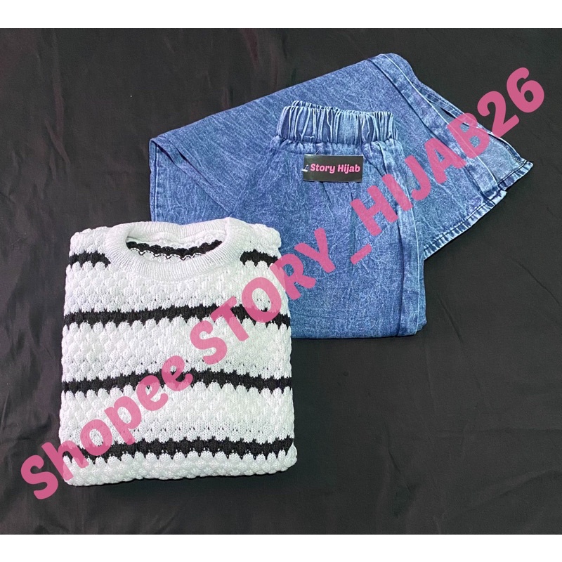 KIREI SET / READY BEST SELLER-Garis White