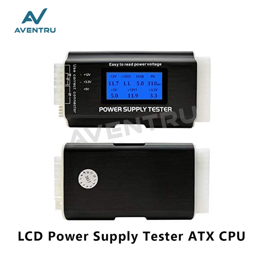 PSU Power Supply Unit ATX CPU Tester Digital LCD Display ATX 20/24pin