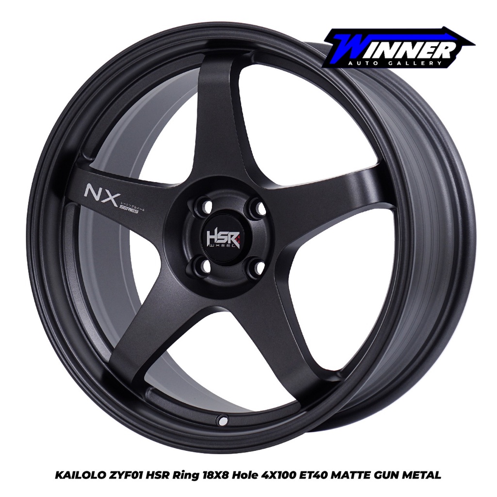 VELG RACING PALANG BINTANG R18 PCD 4X100 , SIGRA CONFERO ROCKY RAIZE DLL