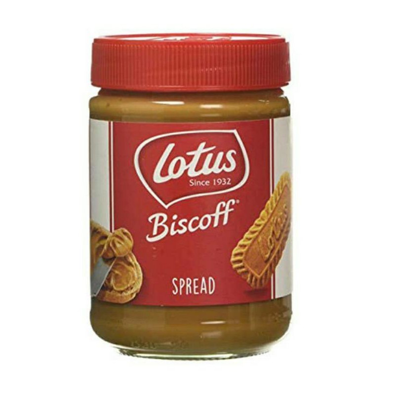 Lotus Biscoff Spread Crunchy Selai 380 Gram / Smooth 400 Gram