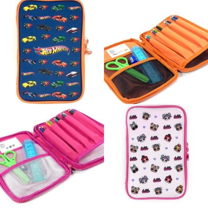 

Delia | Tempat Pensil/ Pencil Case/ Organizer/ Soft Case Sekolah