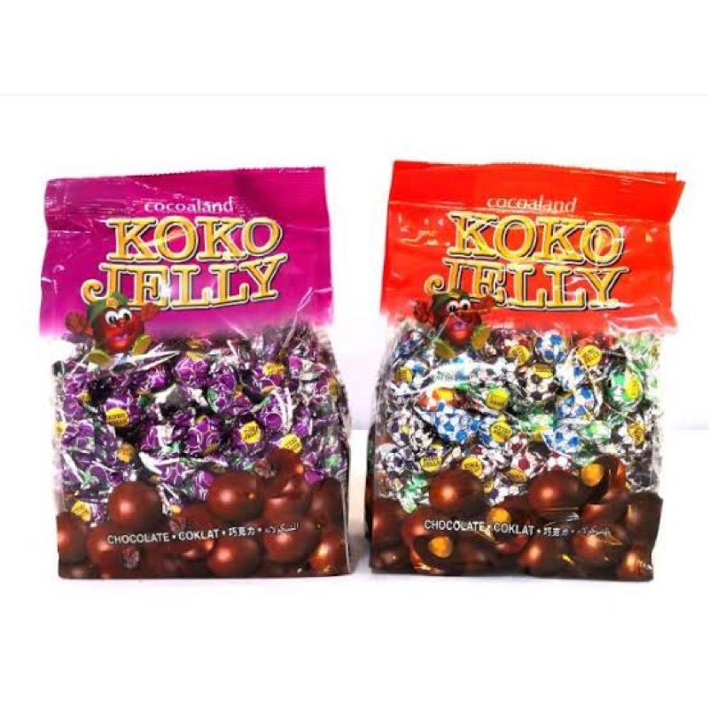 

KOKO JELLY 380 GR PEANUT RAISIN UKURAN MEDIUM