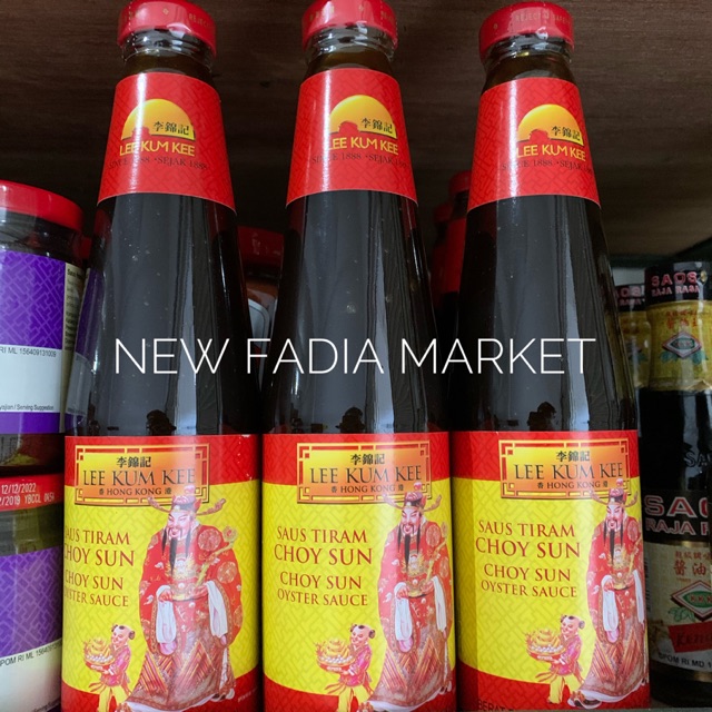 Jual Lee Kum Kee Saus Tiram Oyster Sauce Choy Sun 510gr Shopee Indonesia