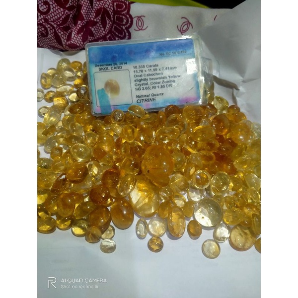 kecubung kuning citrine