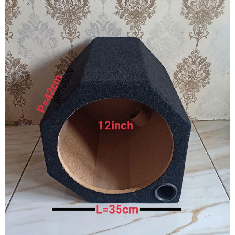 Box Subwoofer 12 inch Tabung