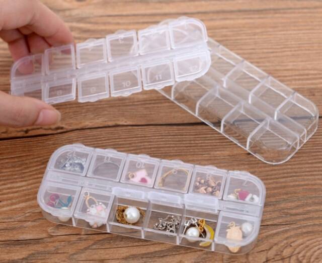 Kotak obat / jewellery acrylic organizer