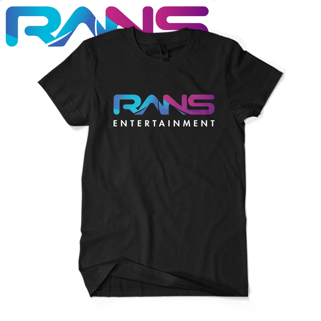 KAOS KAGE | Kaos RANS ENTERTAINMENT 100 % Cotton Combed 30s Cewek Cowok Unisex Tees Terbaru Keren / 