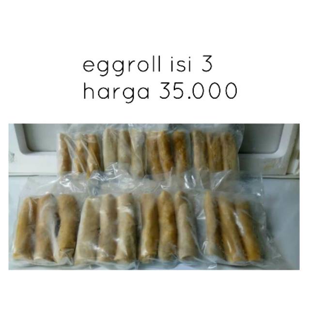 

Eggroll isi 3 Bekasi