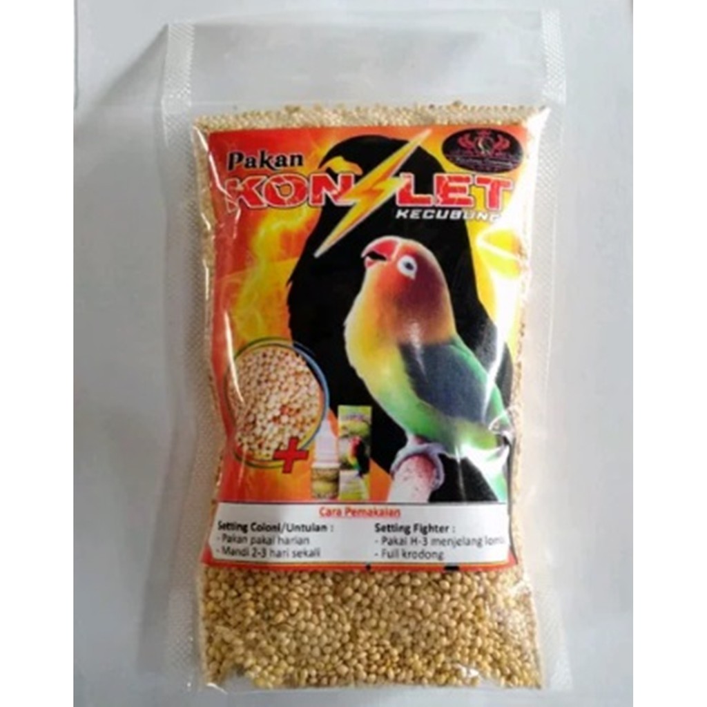 PAKAN LOVEBIRD - PAKAN KONSLET RACIKAN KECUBUNG