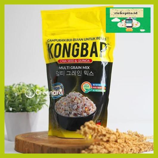 

5Yer67R- Kongbap Multi Grain Mix Chiaseed & Quinoa 1Kg T7Rty67-