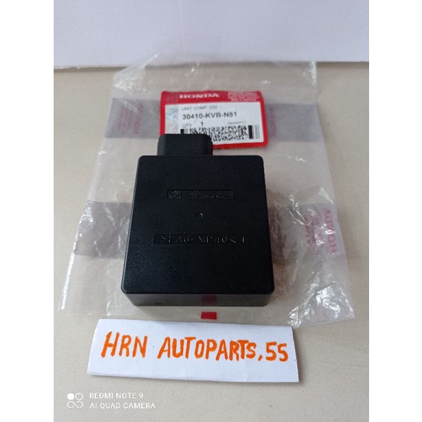 CDI ECU HONDA VARIO 110 KARBU/VARIO 110 TECHNO KARBU/KODE KVB ORI HGP