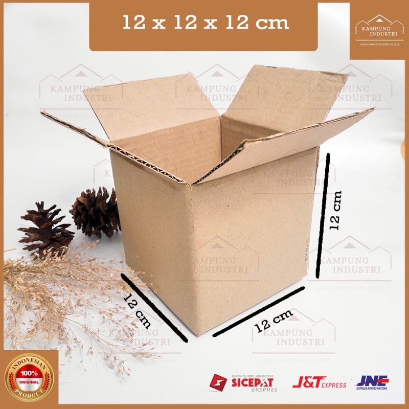 

KARDUS PACKING SINGGLE WALL UKURAN P12 x L12 x T12 TEBAL