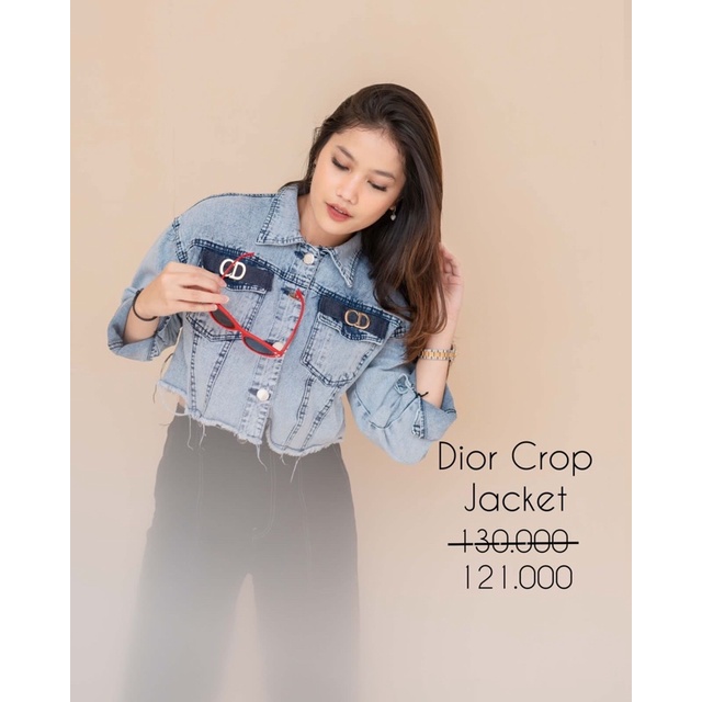 Dior Crop Jacket