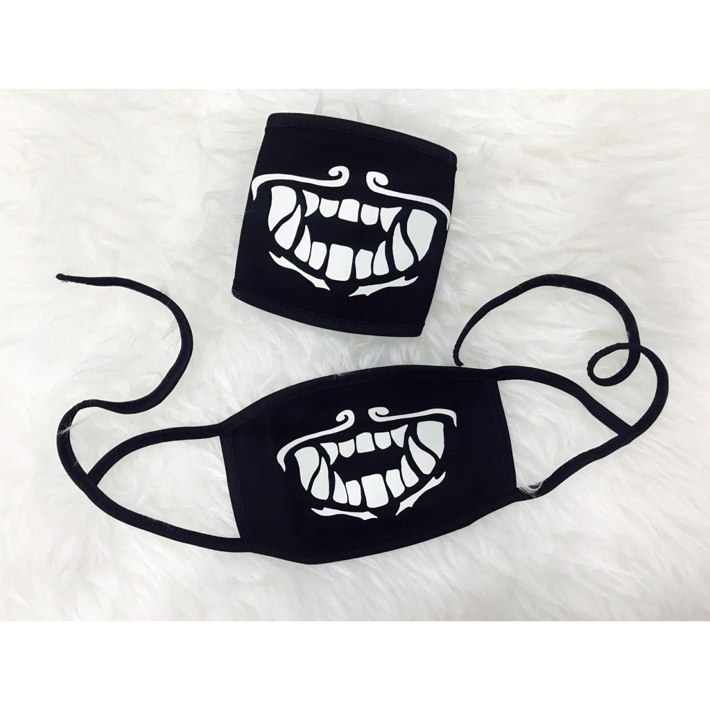 Masker K/DA Akali League of legends LOL Glow In Dark