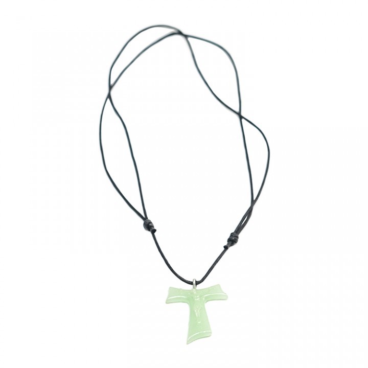 Kalung Salib Tao Kayu-Kalung Rohani -Kalung Salib Murah