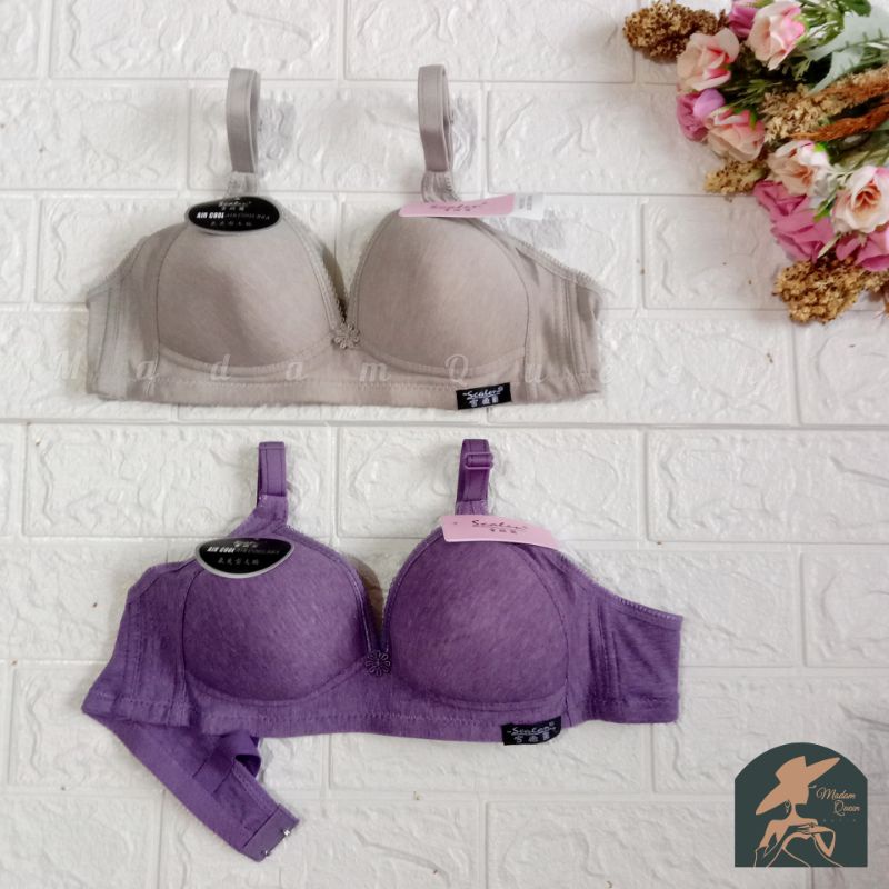 SCALEN BRA BH 2817 | TANPA KAWAT | BUSA TIPIS | SIZE 36 - 42 | CUP B |