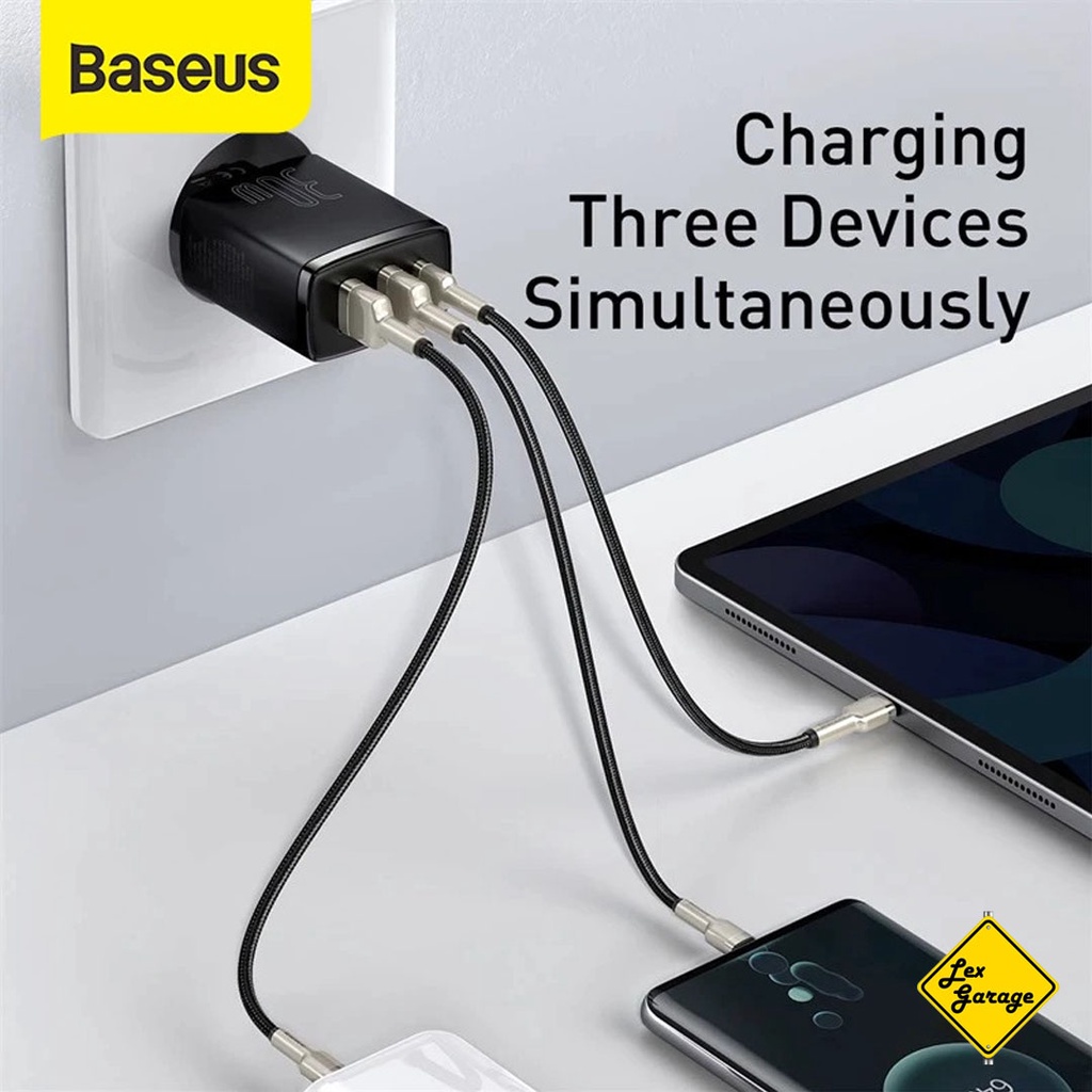 Charger Fast Charging Baseus 30W Quick Charge QC 3.0 PD 3.0