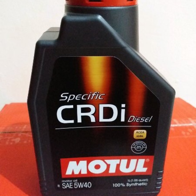 Oli Motul CRDI diesel sea 5W-40 literan