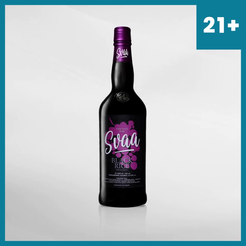 Svaa Black Rice 700 Ml ( Original &amp; Resmi By Vinyard )