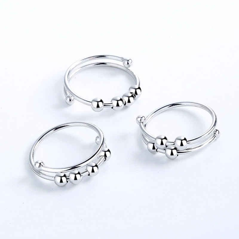 Mainan Fidget Ring Spiral Anti Stress Untuk Pria / Wanita