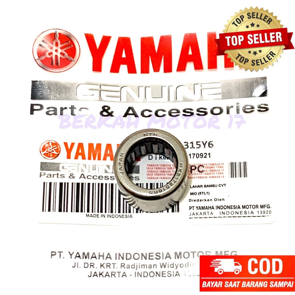 Bearing Gardan Lahar Bambu Laher Gigi Yamaha Mio Smile Sporty Soul 5TL