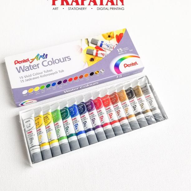 

♣ Pentel Water Colors 15 warna ●