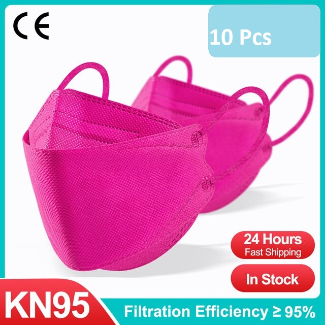 MASKER KF94 ISI 10PCS 4ply MEDIS EVO KF 94 10 PCS WARNA WARNI MAROON HITAM PUTIH COKLAT KUNING MERAH