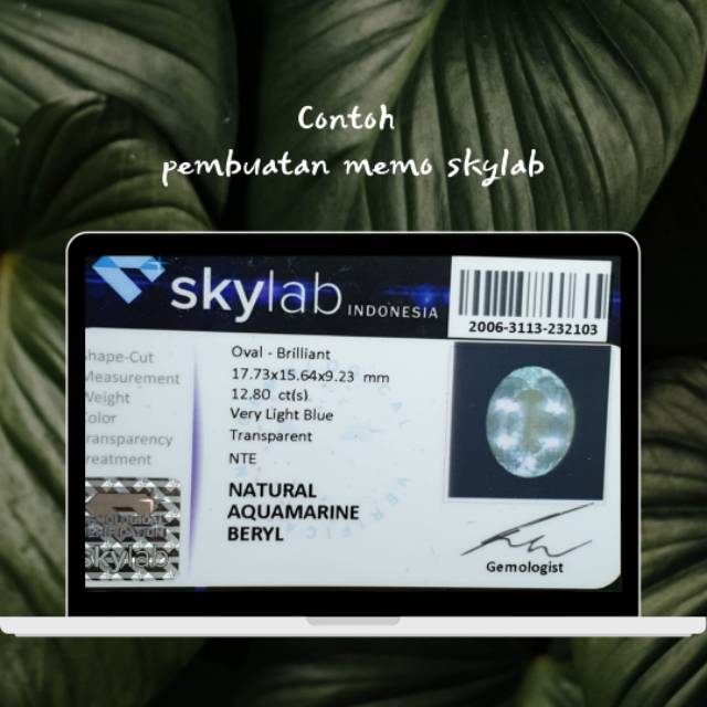 

Pembuatan memo SKY Lab